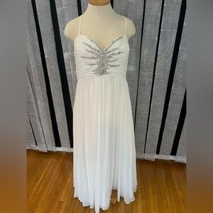 Prom pageant bridal floor length maxi dress nwt
